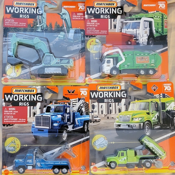 MATCHBOX 2023 WORKING RIGS -MIX 1 - Picture 5 of 14